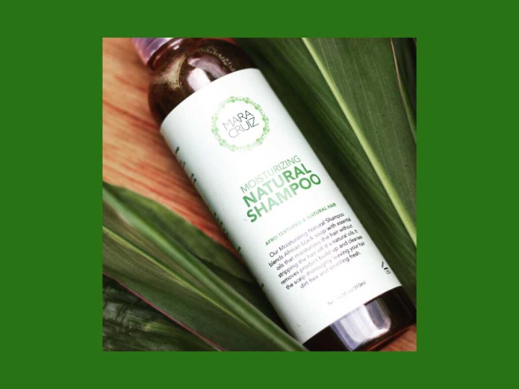 natural shampoo