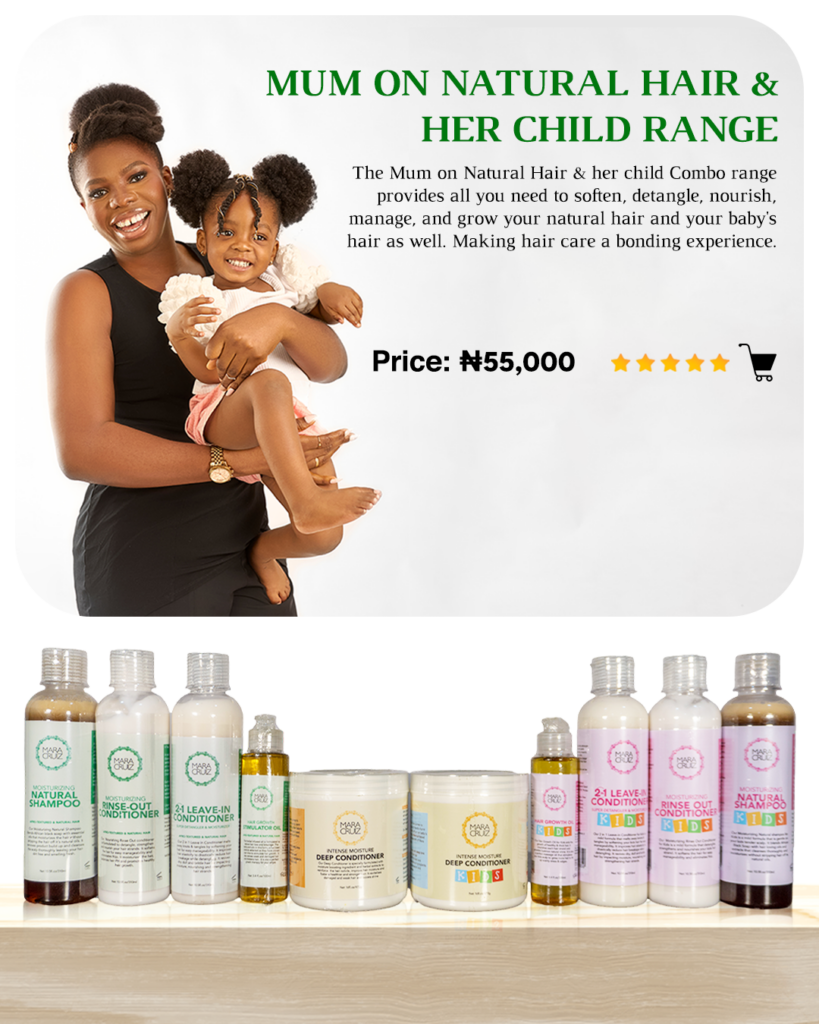 Mum on Natural Hair & Her Child Range